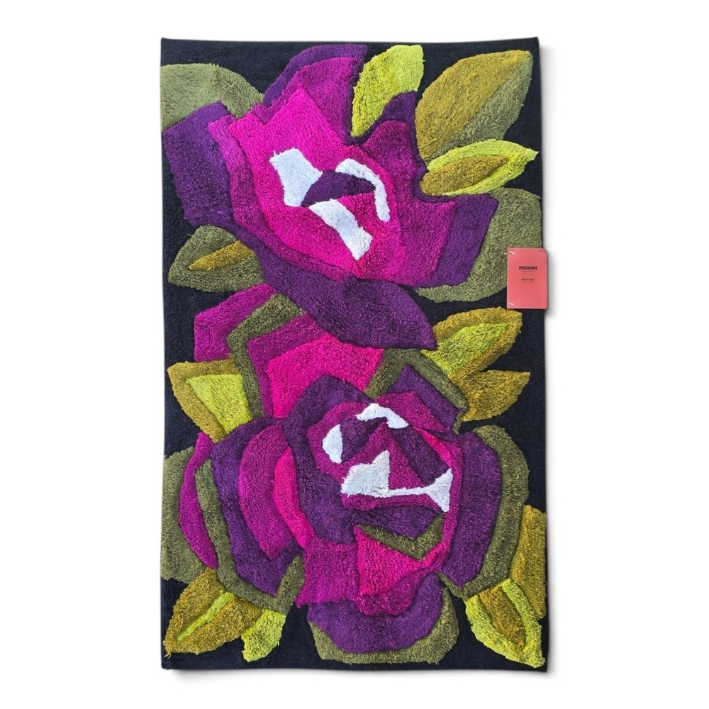 Missoni for Target Passione Floral Bath Rug 24"x40" Highly Collectible RARE NWT